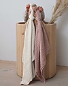 BIBS Telo in Mussola 100% Cotone GOTS - Avorio - 70x70cm - in Confezione da 2 Swaddle di Mussola