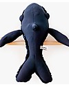 BigStuffed Pupazzo Balena Piccolo - Blu Notte - 56cm - Made in France Peluche