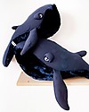 BigStuffed Pupazzo Balena Piccolo - Blu Notte - 56cm - Made in France Peluche