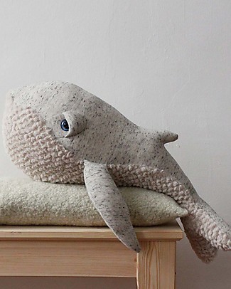 BigStuffed Pupazzo Balena Piccolo Original - 56 cm - Made in France Peluche