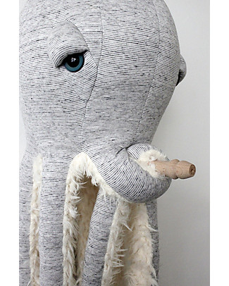 BigStuffed Pupazzo Polpo Grande - Nonno - Un metro - Made in France Peluche