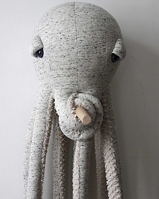 BigStuffed Pupazzo Polpo Grande - Original - Un metro - Made in France Peluche