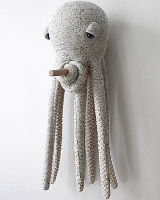 BigStuffed Pupazzo Polpo Grande - Original - Un metro - Made in France Peluche
