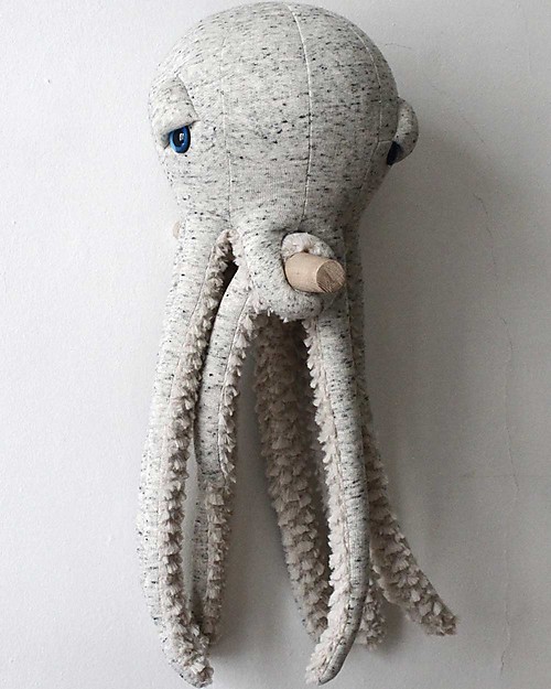 BigStuffed Pupazzo Polpo - Original - 60 cm - Made in France Peluche