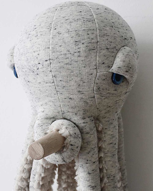 BigStuffed Pupazzo Polpo - Original - 60 cm - Made in France Peluche