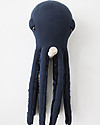BigStuffed Pupazzo Polpo Piccolo - Blu Notte - 60 cm - Made in France Peluche