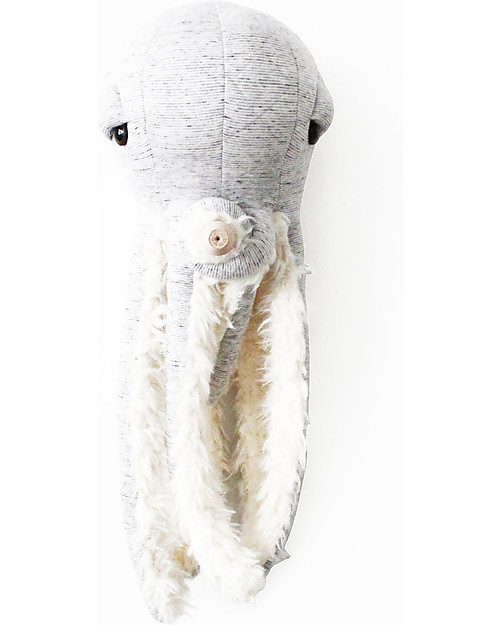 BigStuffed Pupazzo Polpo Piccolo - Nonno - 60 cm - Made in France Peluche