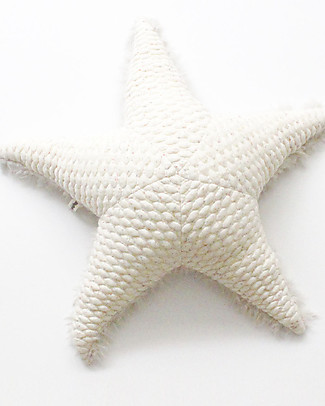 BigStuffed Pupazzo Stella Marina Piccolo - Albino - 17 cm - Made in France Peluche