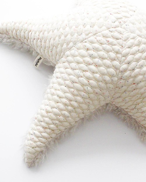 BigStuffed Pupazzo Stella Marina Piccolo - Albino - 17 cm - Made in France Peluche