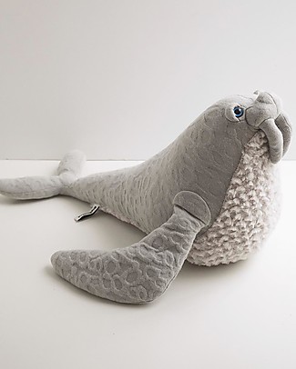 BigStuffed Pupazzo Tricheco Piccolo - 46 cm - Made in France Peluche