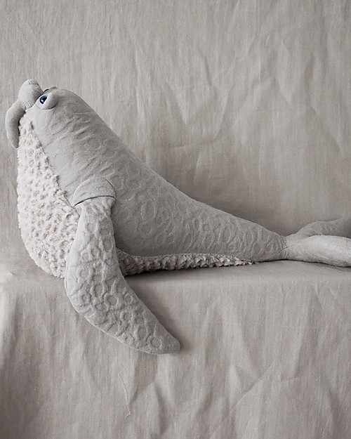 BigStuffed Pupazzo Tricheco Piccolo - 46 cm - Made in France Peluche