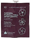 Biofficina Toscana Maschera in Argilla Viola Detox-Lenitiva, 30 g - alle Mucillagini di Malva bio Toscana Creme Viso