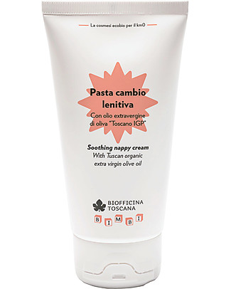 Biofficina Toscana Pasta cambio lenitiva 50 ml Crema Per Il Cambio