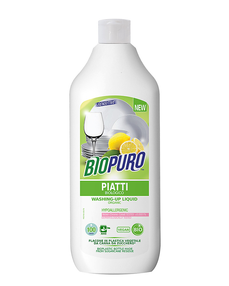 Biopuro Detersivo Piatti - 500 ml - Fresco e Fruttato nd