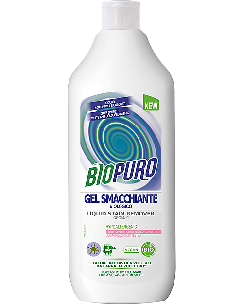 Biopuro Gel Smacchiante - 500 ml - Additivo per Bucato all'Ossigeno Attivo Detergenti per Bucato