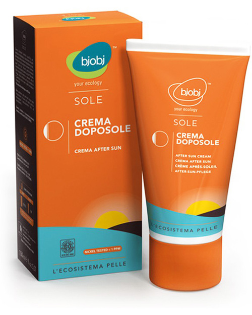 Bjobj bjobi Crema Doposole Bio - 150 ml (fresca e naturale!) Solari
