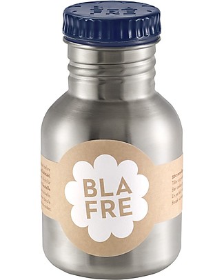 Blafre Borraccia in Acciaio Inox 300 ml, Blu Notte - Senza BPA né ftalati! Borracce Metallo