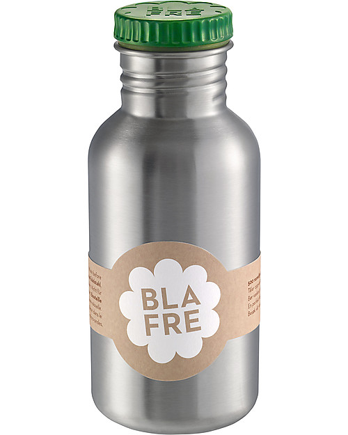 Blafre Borraccia in Acciaio Inox 500 ml, Verde - Senza BPA né ftalati! Borracce non Termiche