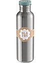 Blafre Borraccia in Acciaio Inox 750 ml - Azzurro - Senza BPA né ftalati! Borracce Termiche
