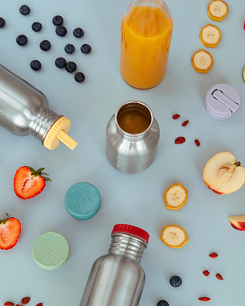 Blafre Borraccia in Acciaio Inox 750 ml - Verde Chiaro - Senza BPA né ftalati! Borracce Termiche