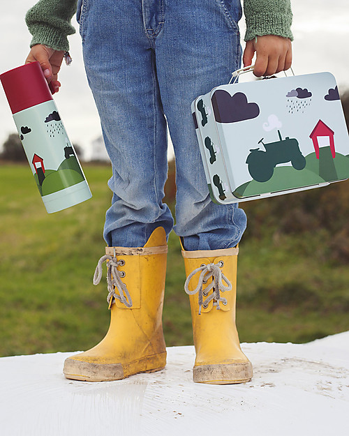 Blafre Borraccia Termica in Acciaio Inossidabile, 350 ml - Trattore Borracce Termiche