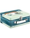 Blafre Valigetta in Metallo 19,5 x 17 x 8 cm, Puffino - Sicura anche per i cibi! Porta Merenda