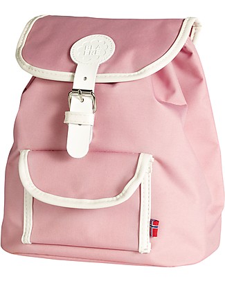Blafre Zainetto Bimbi 25 x 26 x 25,5 cm, Rosa - Impermeabile, inserti in pelle Zainetti