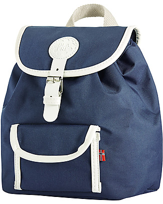 Blafre Zainetto Bimbi 3-5 anni, Blu - Impermeabile, inserti in pelle Zainetti