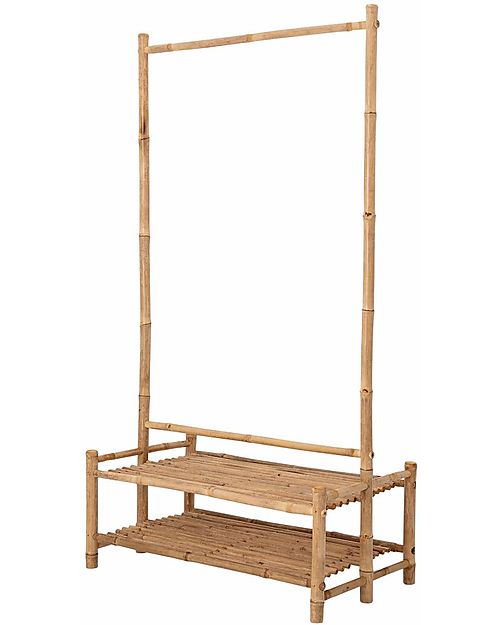 Bloomingville Appendiabiti a Vista - Christianna - Naturale - Bambù Appendiabiti