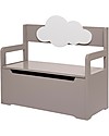 Bloomingville Cassapanca Portagiochi, Marrone - MDF Panche