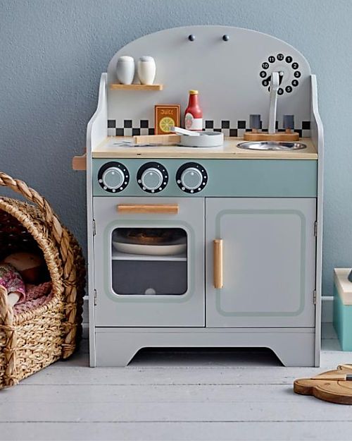 Bloomingville Cesta per Bambole Nuam - Naturale - Erba Bankuan Accessori Bambole