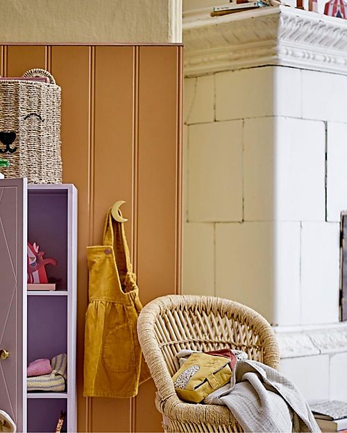 Bloomingville Cestino Tesse - Natura - Alga Marina e Vimini Portaoggetti da Muro