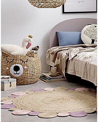 Bloomingville Cesto Portatutto, Orso - Giacinto d'Acqua Contenitori Porta Giochi