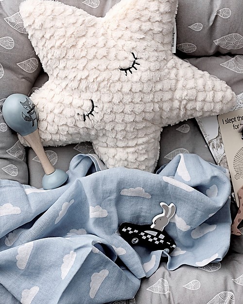 Bloomingville Cuscino a Forma di Stella, Bianco - 35 cm Cuscini Arredo