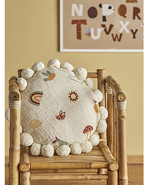 Bloomingville Cuscino Agnes - Natura - 100% Cotone Cuscini Arredo