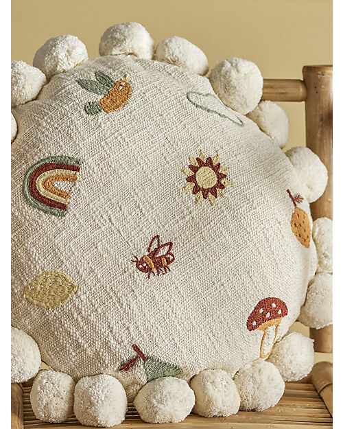 Bloomingville Cuscino Agnes - Natura - 100% Cotone Cuscini Arredo