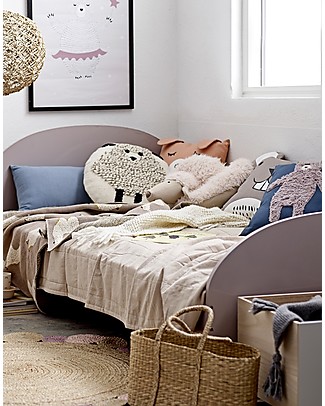 Bloomingville Cuscino Pecorella, 45 cm - Lana Cuscini Arredo