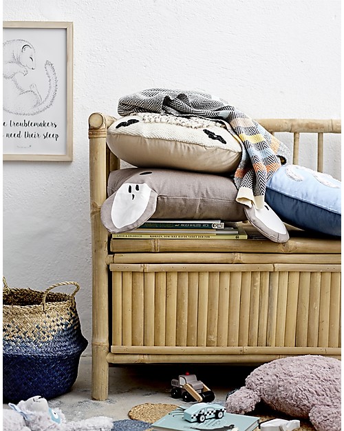 Bloomingville Cuscino Pecorella, 45 cm - Lana Cuscini Arredo