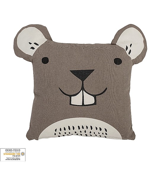 Bloomingville Cuscino Topolino,40x40 cm - 100% cotone Cuscini Arredo