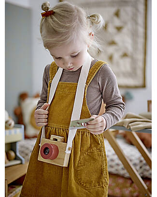 Bloomingville Dalton Macchina Fotografica Giocattolo - Legno - FSC® 100% - dai 2 Anni Far finta di