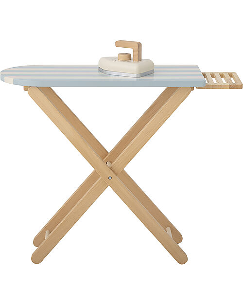 Bloomingville Ferro e Asse da Stiro in Legno Sande - Blu -  FSC® 100% Far finta di