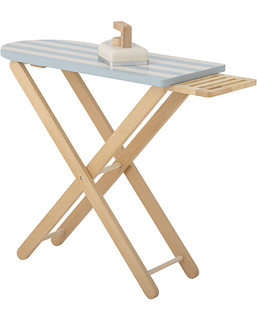 Bloomingville Ferro e Asse da Stiro in Legno Sande - Blu -  FSC® 100% Far finta di