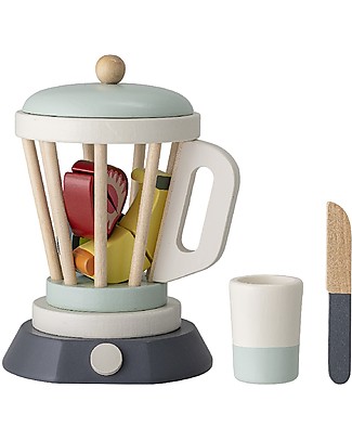 Bloomingville Frullatore Giocattolo in Legno Cucine Giocattolo e Cibo Finto