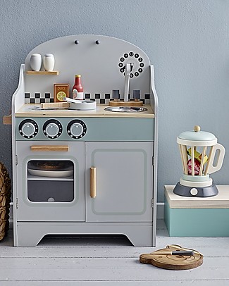 Bloomingville Frullatore Giocattolo in Legno Cucine Giocattolo e Cibo Finto