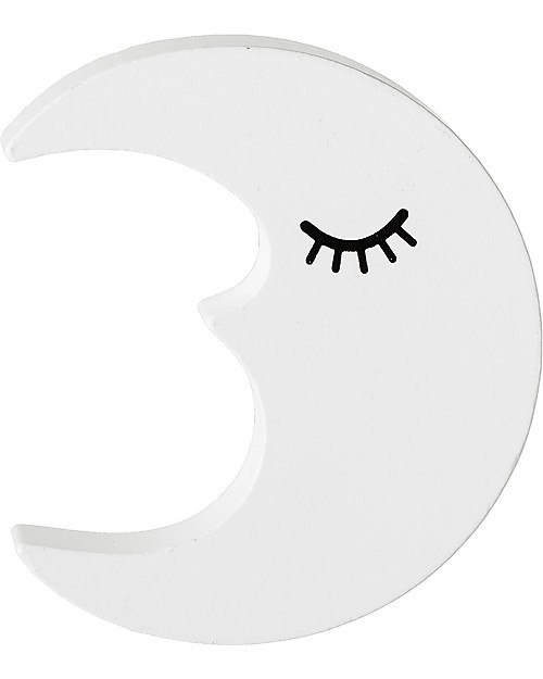 Bloomingville Gancio Appendiabiti, Luna Bianca - MDF Appendiabiti
