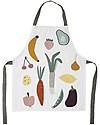 Bloomingville Grembiulino Cucina Verdure - 100% cotone Accessori Cucina