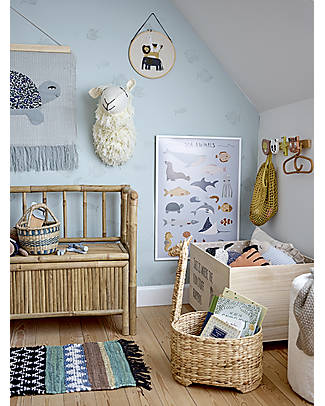 Bloomingville Gruccia per Bambini Aranya - Naturale - Rattan Grucce