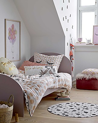 Bloomingville Letto Junior con Barriera di Sicurezza, 200x70x90 cm - MDF Letti Singoli