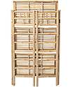Bloomingville Libreria in Bambù Ripiegabile - Natural - 66x37x105 cm Librerie Montessoriane