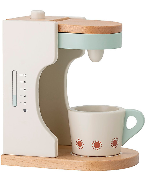 Bloomingville Macchina del Caffè Giocattolo in Legno Cibo Giocattolo
